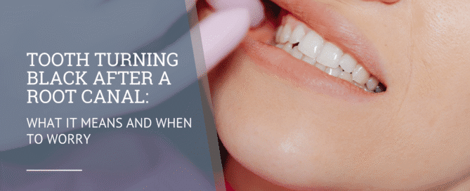 Tooth Turning Black After a Root Canal: What It Means and When to Worry